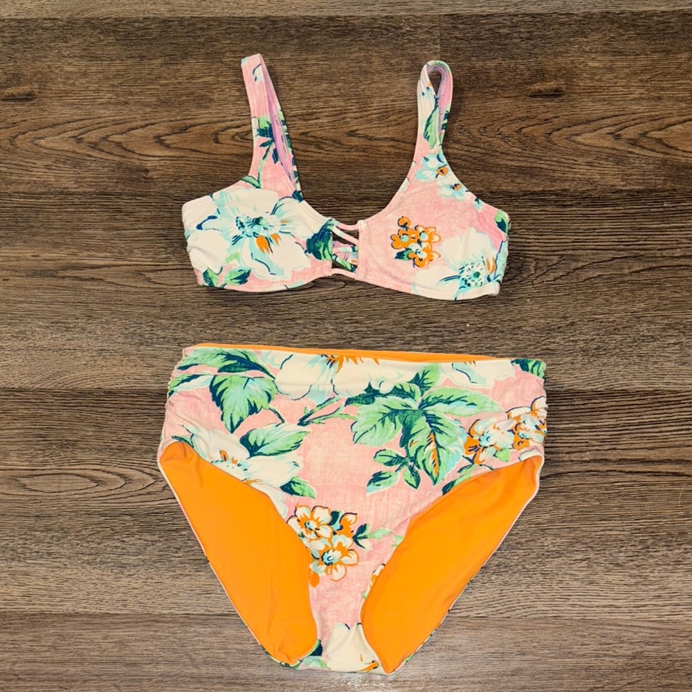 Aerie Floral Swim Set